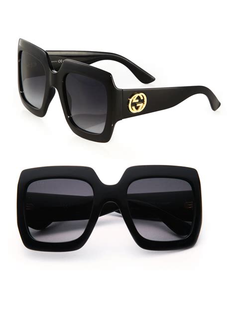 oversized square sunglasses gucci